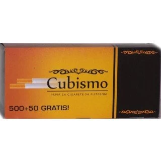 Cigarete filter tube CUBISMO 500+50 grat. # (20)