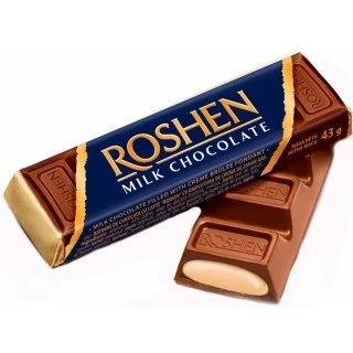 Roshen* Milk Chocolate 43g (30)